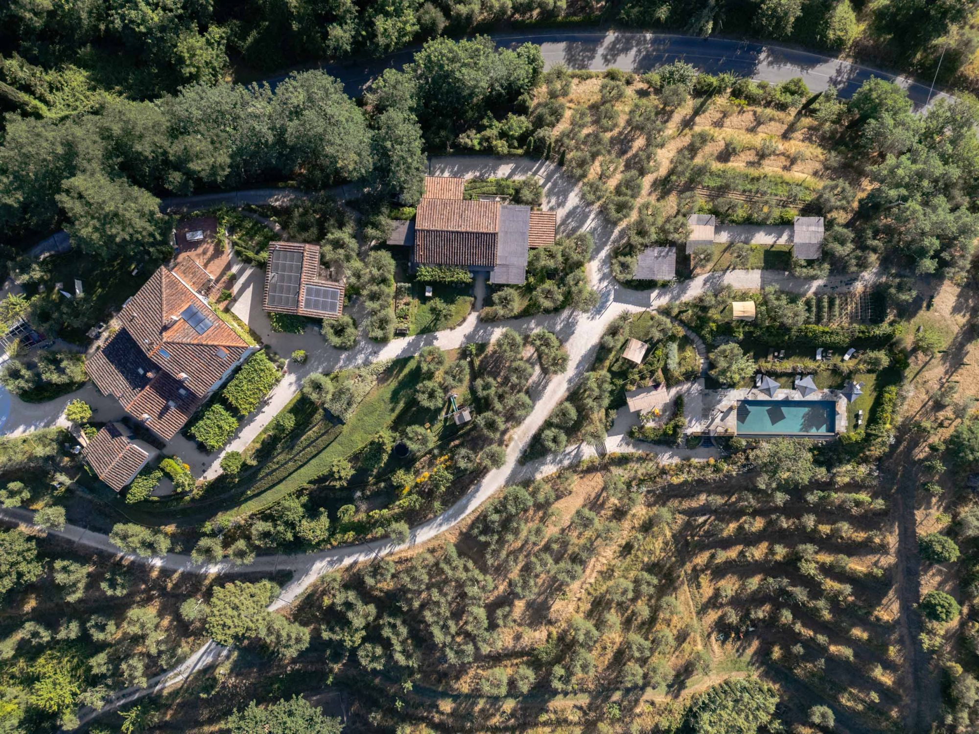 agriturismo con piscina in toscana