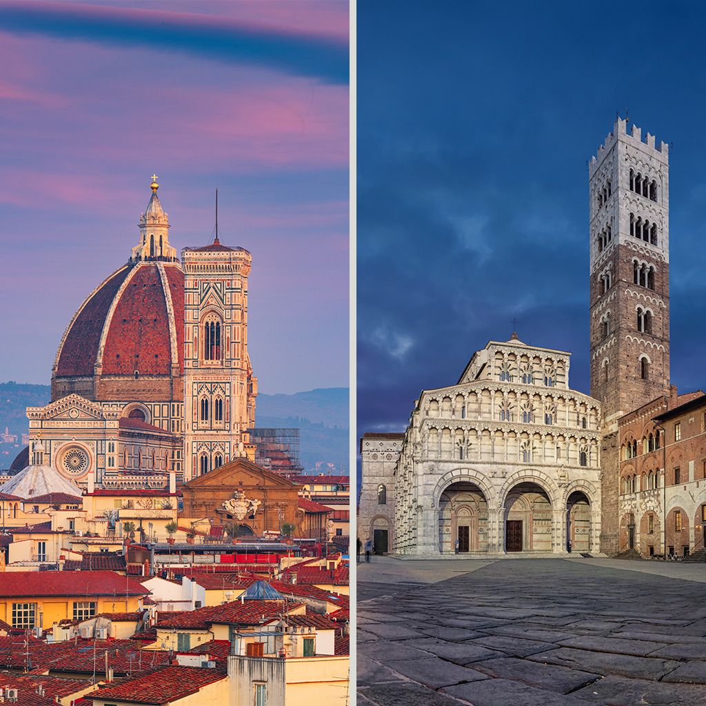 Itinerari di un giorno tra Firenze, Lucca, Pisa e Pistoia